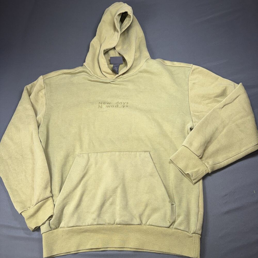 H&M Relaxed Fit Hoodie Men’s Size XS Olive Green